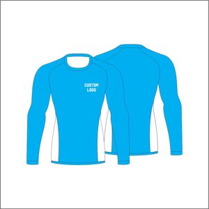 เสื้อยืด BJJ rashguard ผู้ชายคิกบ็อกซิ่งชุดกีฬาเสื้อยืด MMA ชุดมวยไทยขาสั้น - Product Image 3