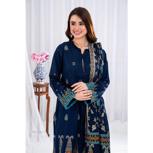 Vestido Salwar Kameez informal de secado rápido ligero de 3 piezas de calidad superior para mujer, novedad de 2025 - Product Image 5