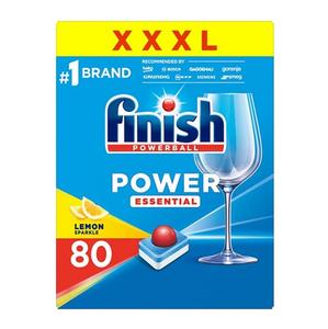 Finish Powerball Power Essential Lemon Sparkle, 80 comprimés - Product Image 1
