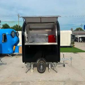 Tout nouveau équipement de cuisine d'extérieur de haute qualité personnalisable remorque de restauration de rue à vendre camion de restauration rapide pour collations crème glacée - Product Image 1