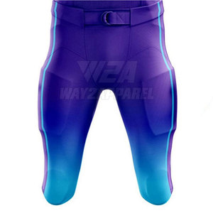 Diseña tu logotipo Ropa Uniforme de equipo de fútbol americano Ropa de práctica transpirable Uniforme de fútbol americano para hombres - Product Image 4