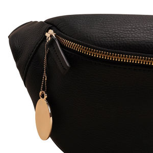 Riñonera de Cuero Genuino Mini Personalizada de Último Diseño 2025 Unisex - Product Image 3