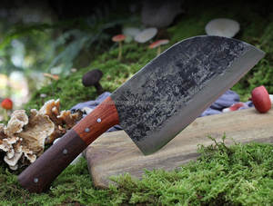 Couperet de cuisine en acier damas japonais de 8 pouces de best-seller direct d'usine 67 couches Logo personnalisé VG10 palissandre personnalisé - Product Image 5