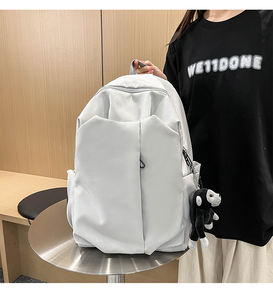 Mochila deportiva impermeable personalizada para gimnasio, mochilas de baloncesto, nuevo diseño de estilo 2025, bolsa deportiva, paquete de cuero genuino - Product Image 6