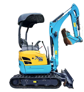 Miniexcavadora Kubota U17 de 1.7, 1 y 2 toneladas, excavadora hidráulica de cadenas usada con certificación CE en venta - Product Image 6