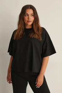 Nouveaux t-shirts d'entraînement surdimensionnés pour femmes, grande taille, épaules tombantes, manches courtes, Tops d'été, pull ample pour femmes - Product Image 4