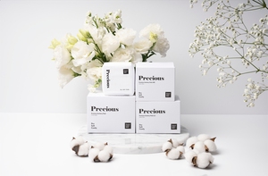 [Precious] Toallas Sanitarias Orgánicas Premium, Ultrafinas, Transpirables, Hipoalergénicas, para Comodidad Diaria, Protección Femenina, 14 Unidades - Product Image 2