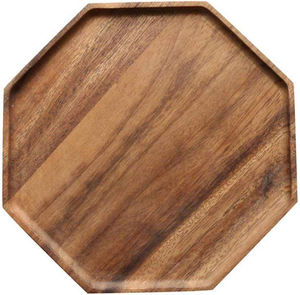 Plateau de service en bois fait main de forme personnalisée, design moderne pour une présentation créative des aliments, présentoirs accrocheurs, indien - Product Image 6
