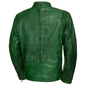 Veste de moto de haute qualité fabriquée en cuir, veste de moto la plus vendue - Product Image 2