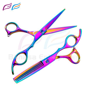 Ciseaux professionnels pour la retouche des cheveux, ciseaux de coupe lisse et de dégradé, ciseaux de dégradé grand volume, fournisseur OEM ODM - Product Image 2