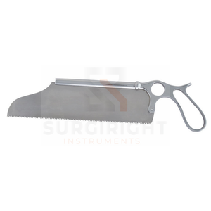 Satterlee <b>Bone</b> <b>Saw</b> 13 Ring Handle Cutting Edge Large Blade Orthopedic <b>Saw</b> By Surgiright Instruments - Product Image 3