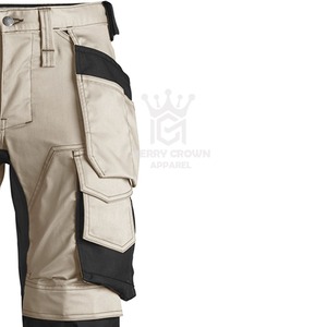 Custom Casual Stretch <b>Cargo</b> Safety <b>Work</b> Pants 100% Cotton Waterproof Eco-Friendly OEM High-Visibility Frc Clothing Curved - Product Image 4