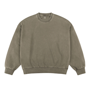 Sudadera con capucha recortada desgastada personalizada para hombre, sudaderas con estampado de hojaldre, técnicas digitales en relieve con serigrafía sublimada, venta al por mayor - Product Image 6