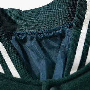 Veste de baseball vintage unisexe pour homme, veste universitaire régulière, broderie personnalisée, patch en chenille américain sur le devant, taille personnalisée - Product Image 4