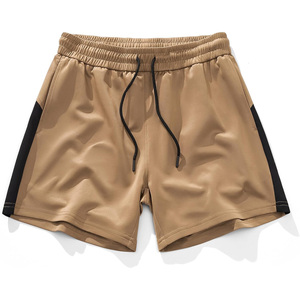 Pantalones cortos atléticos personalizados con forro de compresión bolsillo para teléfono estilo deportivo para entrenamiento deportes Fitness gimnasio correr Jogging - Product Image 3