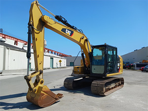 Mini-excavatrice sur chenilles Caterpillar 312F de 2019, 5 tonnes de poids opérationnel, équipée d'un moteur principal et d'un moteur de transmission, d'occasion - Product Image 5