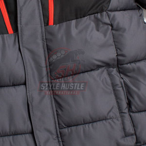 Chaqueta de burbujas para hombre 2026 de color liso, estilo casual, streetwear, nueva moda, cómoda y transpirable, para invierno. - Product Image 6