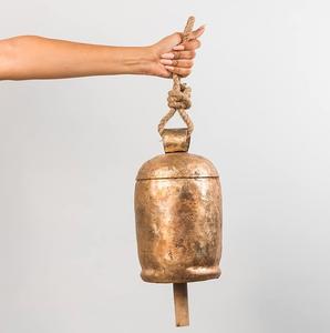 Most Selling Sheep & <b>Cow</b> <b>Bells</b> Modern Design Metal Hanging <b>Bells</b> Antique Gold Finished Lucky <b>Cow</b> <b>Bell</b> Handmade - Product Image 2