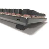 Teclado mecánico intercambiable personalizado para juegos de ordenador, 86Key, tapa de tecla alta, ergonómico, para Notebook y tableta