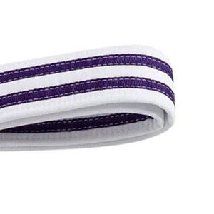 Cinturón de Karate estirable con logotipo personalizado, recién llegado, cinturones de Karate de buena calidad para la venta en línea, cinturones de Material de algodón Bjj OEM - Product Image 5