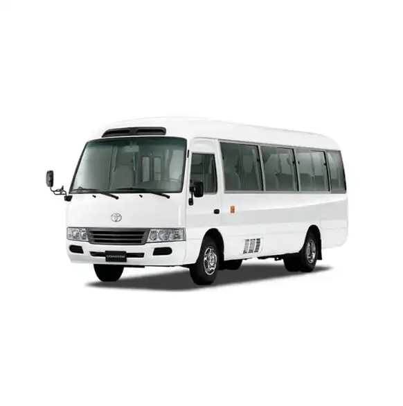 Dijual Bus Coaster Toyota tempat duduk 30 LHD mesin 2019 tahun 130 gigi 6 kecepatan Bus penumpang