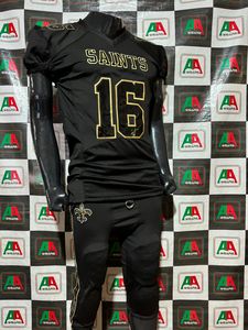 Jersey de fútbol americano bordado de talla grande pantalones de sublimación elásticos transpirables Pakistán hizo fotos reales hechas en fábrica - Product Image 4