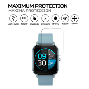 Protector de Pantalla para Reloj Inteligente ANTISHOCK Compatible con Maxcom Fit FW35 Aurum - Product Image 2