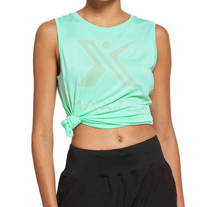 Camiseta sin Mangas Ligera y Transpirable para Mujer, Talla Grande, Ecológica, de Alta Calidad, para Fitness - Product Image 4