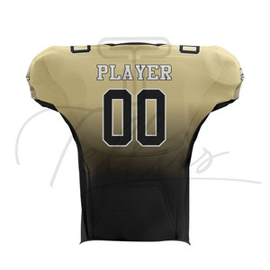 Camisetas de Fútbol Americano Personalizadas al por Mayor, Uniformes de Fútbol de Manga Corta de Verano Unisex de Alta Calidad - Product Image 6
