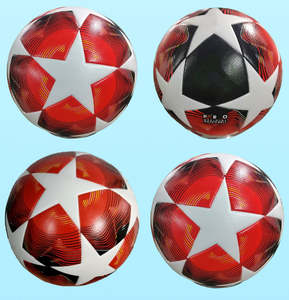 Balón de fútbol de tamaño oficial de alta calidad de entrenamiento con logotipo personalizado impreso fútbol duradero para partido - Product Image 3