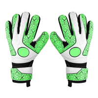 Gants de gardien de but de football professionnels en cuir pleine fleur de haute qualité fabriqués au Pakistan 2024 pour hommes, personnalisables