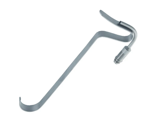 Freeman Flap Retractor Fiber Optic 8" 13mm Wide <b>Plastic</b> Surgery GERMAN - Product Image 5