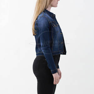 Chaqueta vaquera para mujer hecha a medida hecha en Pakistán, superventas con relleno de algodón para uso en exteriores con diseño único - Product Image 6