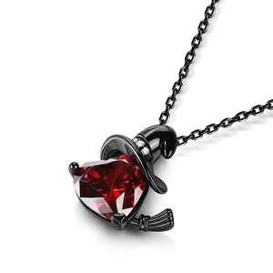 Collier pendentif sorcière en argent sterling Jeulia, charme tendance - Product Image 3
