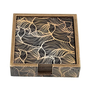 Posavasos de cuerno de búhos Natural, posavasos de la mejor calidad para el hogar, restaurante, color natural, recién personalizado - Product Image 3