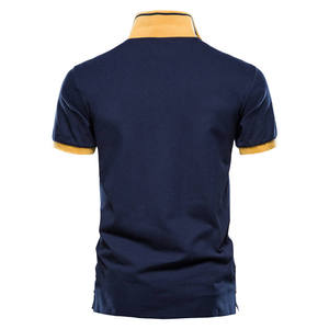 เสื้อโปโลผู้ชายไซส์ใหญ่ เสื้อโปโลเรียบ เสื้อกอล์ฟโปโล พิมพ์โลโก้ตามสั่ง เสื้อโปโลผู้ชายไซส์ใหญ่ผ้าฝ้าย - Product Image 5