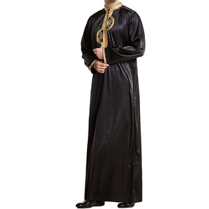 Ropa islámica de thobe musulmán para hombre, Thawb jubbah, Dubái, gran oferta - Product Image 2