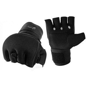 Gants intérieurs de boxe avec logo imprimé personnalisé avec enveloppes à main rembourrées en gel Caractéristiques d'entraînement et prise en main pour les arts martiaux - Product Image 5