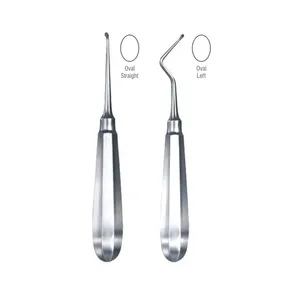 Venta caliente Instrumentos de cirugía ortopédica Cureta de hueso Volkmann de calidad alemana con mango de acero sólido de forma ovalada - Product Image 3
