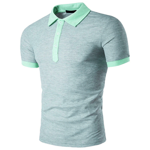 Polos de hombre de tela transpirable último diseño ropa informal camisas polo de Hombre talla grande algodón con logotipo personalizado - Product Image 5