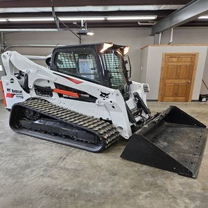 Chargeuse compacte sur chenilles Bobcat avec moteur PLC, petite taille, d'occasion, en stock, livraison rapide disponible, vente en gros - Product Image 4