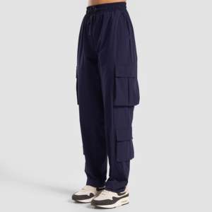 Pantalones Cargo Navy Archive Transpirables de Cintura Media Estilo Urbano con Corte Regular para Otoño - Product Image 1