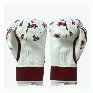 Gant d'entraînement de boxe en cuir de qualité supérieure avec support de poignet à crochet et boucle Logo personnalisé Gants de boxe robustes et durables - Product Image 2