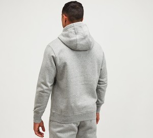 Sweat à capuche personnalisé en molleton de coton brossé avec poche kangourou pour homme, épais, lourd, grande taille, coupe oversize, idéal pour l'hiver - Product Image 4