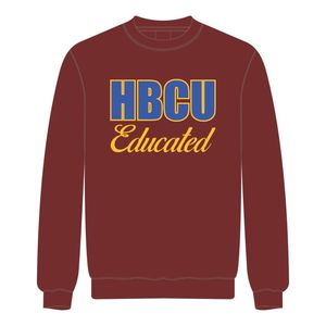 Hbcu เสื้อสเวตเชิ้ตสีดำ Sigma Rho Crewneck ปักลายภาษากรีก sorority Divine sgrho - Product Image 2