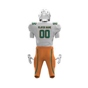 New <b>High</b> Quality American Football Jerseys Customized Designs Heat-Transfer <b>Printing</b> Breathable Short Sleeve 100% Polyester - Product Image 6