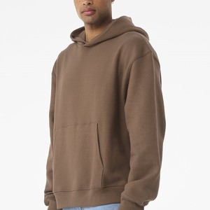 เสื้อสเวตเตอร์ผ้าฟลีซผ้าฝ้าย100% พรีเมี่ยม380กรัมเสื้อมีฮู้ดโอเวอร์ไซส์สำหรับผู้ชายซักวินเทจ - Product Image 2