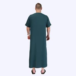 Produits les plus tendance Vêtements islamiques pour hommes Thobe Jubba Haute qualité Meilleure vente Vêtements islamiques pour hommes Jubbah - Product Image 4