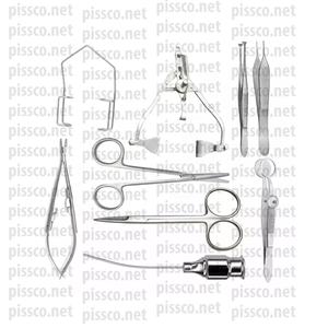 Pissco-equipo veterinario de fábrica directa, conjunto de instrumentos de tejido suave, conjunto veterinario alemán de acero inoxidable, paquete personalizado - Product Image 2