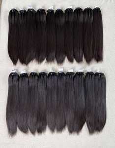 Extensiones de Cabello Humano Liso Vietnamita, 100% Cabello Virgen con Cutícula Alineada, Doble Trama a Máquina - Product Image 2